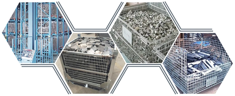 Warehouse Cargo Storage Cage Wire Mesh Bins Wholesale Price