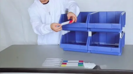Parts Storage Organizer Industrial Plastic Stackable Hanging Storage Bins